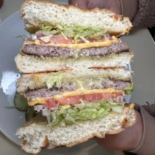 Classic Burger &amp; Fries ($17)
