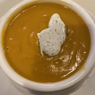 Carrot ginger soup
