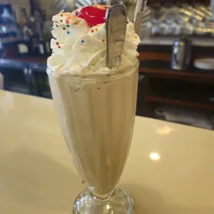 Black and White Milkshake