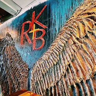 Wall art inside