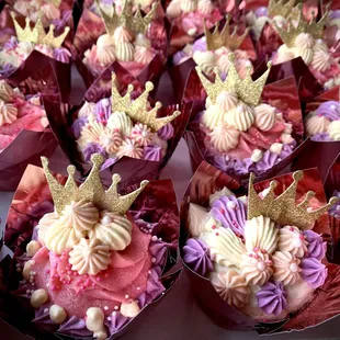 Custom Princess Cupcakes