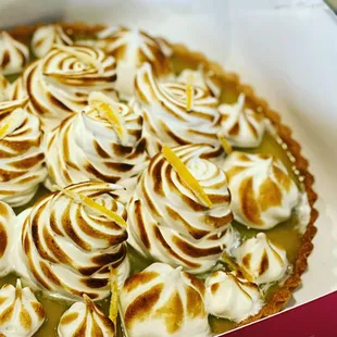 Meyer Lemon Meringue Tart (SO GOOD!)