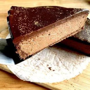 Death Star Cheesecake slice