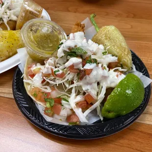 Baja Fish Taco is so delicious!! Perfect for night snack Staff are so nice definately will come back!