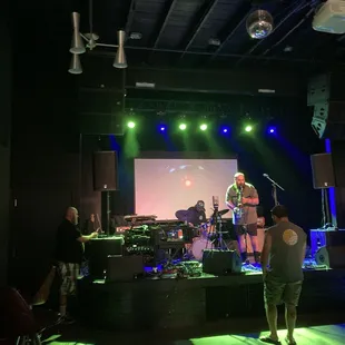 Smith and Jessen on stage