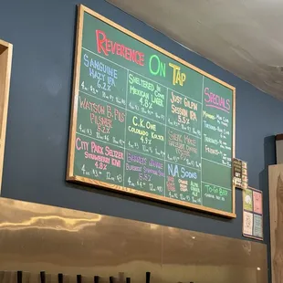 Menu (August 2024)