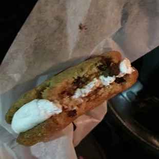 Oatmeal Cookie Sandwich