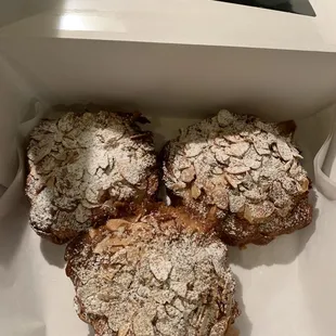 Almond croissants
