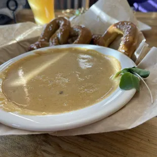 Beer cheese soup