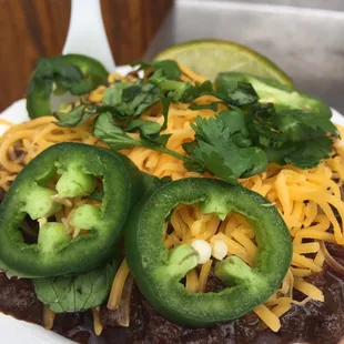 Classic beef chili