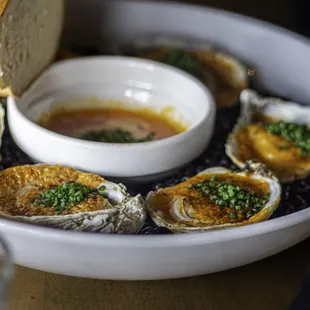 Chorizo Butter Oysters