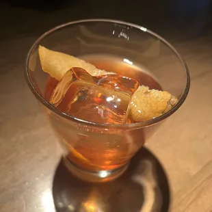 $5 happy hour old fashioned