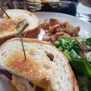 Fried Bologna Sandwhich
