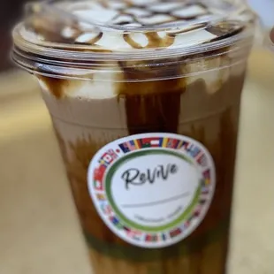 Brown Sugar Cheese Foam Milk Tea