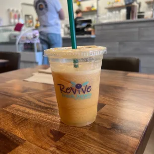 Citrus refresher (add mint, double the mint) it was AMAZING