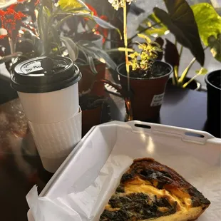 Dirty Chai and Quiche