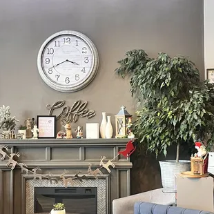 Fireplace being on would be great!