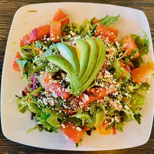 Arugula salad - OMG YUM! This is almost too  spicy BUT DELICIOUS!