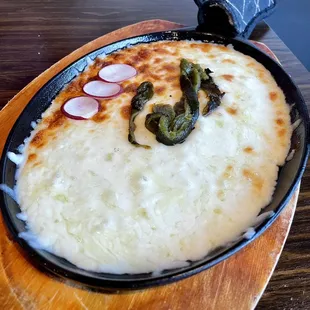 Queso Fundido. Dinner 4/23/2022