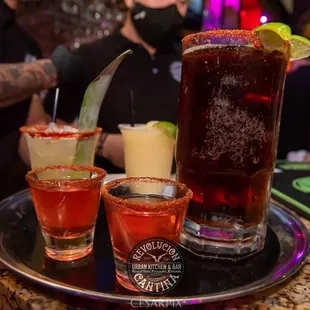 Full bar mixing all the favorites