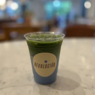 a green smoothie
