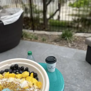 Blue bowl
