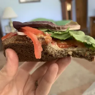 Taste, texture, and holds together LIKE BREAD!