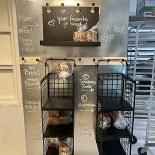Gluten Free Bread Rack