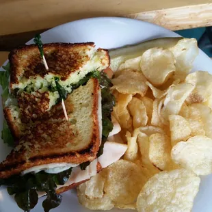 Turkey Pesto Sandwich