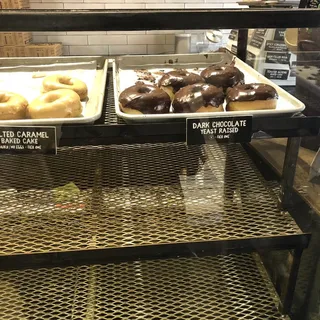 Salted Caramel Cake Doughnut