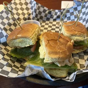 Grilled Chicken Sliders