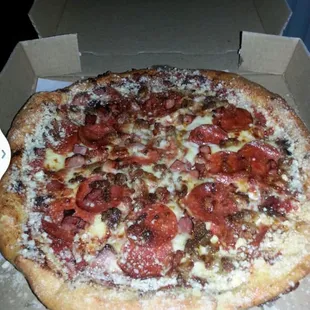 The best pizza I&apos;ve had ever! Cheesy but not greasy like Angela Mia. Loads of pizza options and great wings.