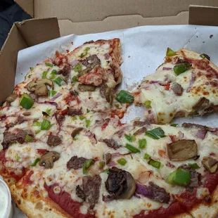 Philly Steak Lovers Pizza