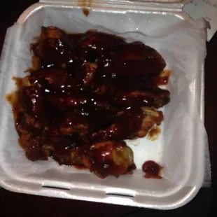 No effort fatty wings