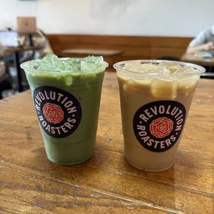 Iced Matcha Latte