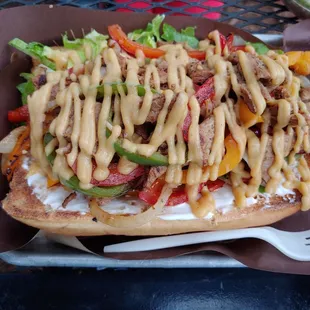 Philly cheese steak