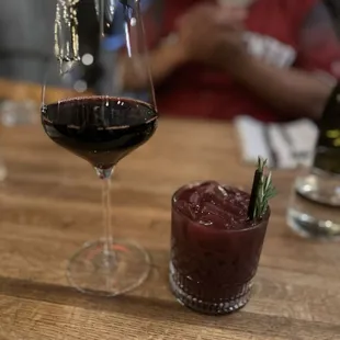 2018 Revolutionary Red, 750mL &amp; cherry libre cocktail