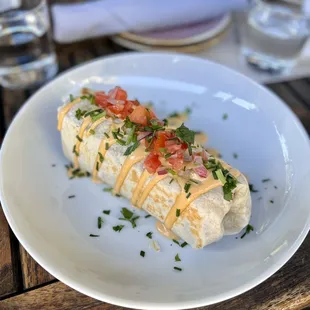 Vegan breakfast burrito instagram: jax.vegan.eats