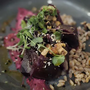Dine Downtown 2024: Beet Salad (vegan)
