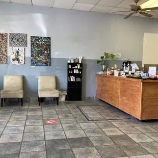 Ordering area