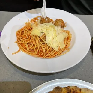 Spaghetti and Meatballs