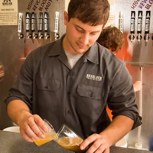 Blend two brews and make a cocktail. . .