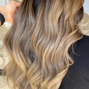 MONICA did a color correction for me and made me look beautiful  with this ashy blonde