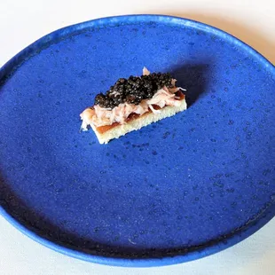 4/9/22 Sandwichito - Japanese Kegani Hokkaido Hairy Crab, White Truffle Butter, Siberian Supreme Caviar, Brioche