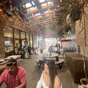 two people sitting at a table