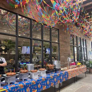 Weekend brunch buffet