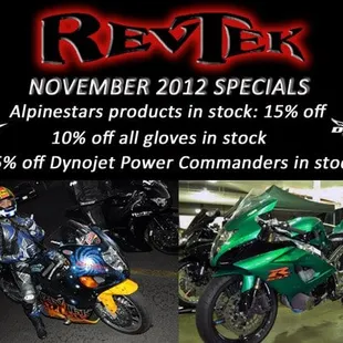 November Specials!