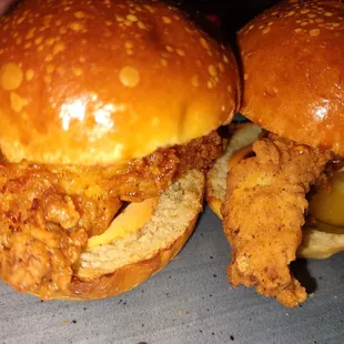 Fried Chicken Sliders