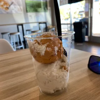 Vegan Vanilla Coconut Milk Base Scoop Ice Cream
