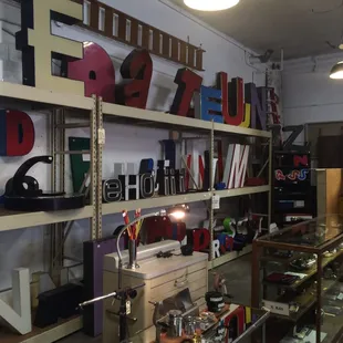 Letters!  All kinds shapes and styles